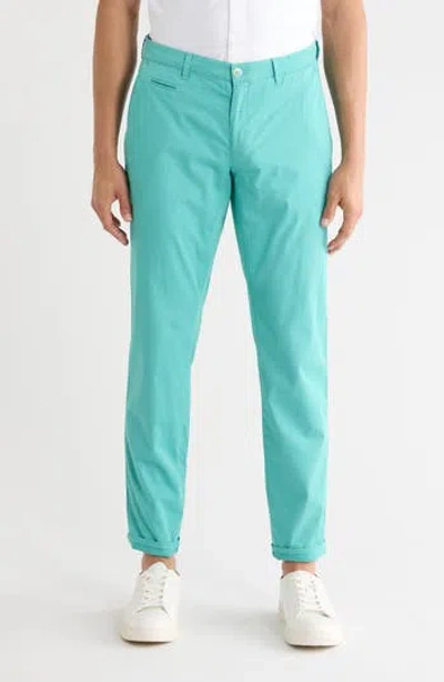 Brax Fabio Idx Flat Front Modern Fit Cotton Blend Chinos In Green