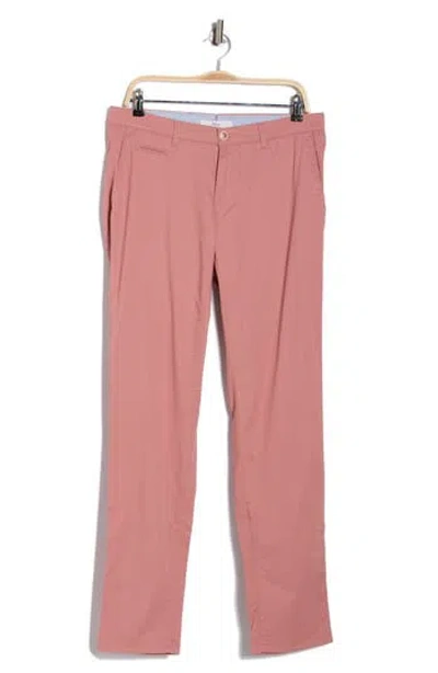 Brax Fabio Idx Flat Front Modern Fit Cotton Blend Chinos In Pink