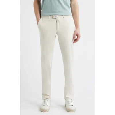 Brax Fabio Idx Flat Front Modern Fit Cotton Blend Chinos In Sand