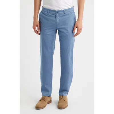 Brax Fabio Micropattern Flat Front Cotton Blend Pants