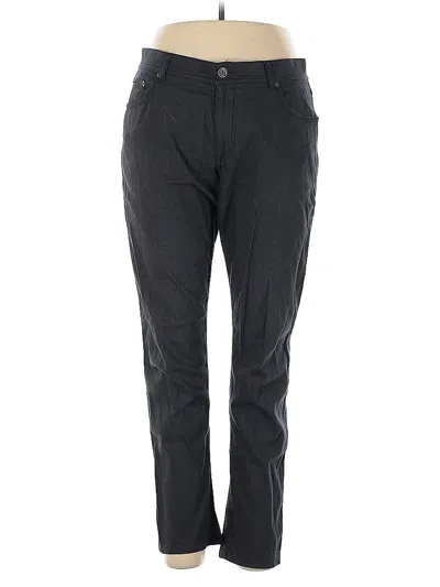 Pre-owned Brax Feel Good Casual Pants In Black