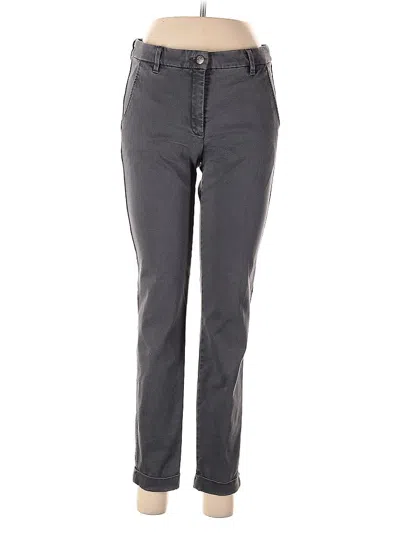 Pre-owned Brax Feel Good Casual Pants In Gray