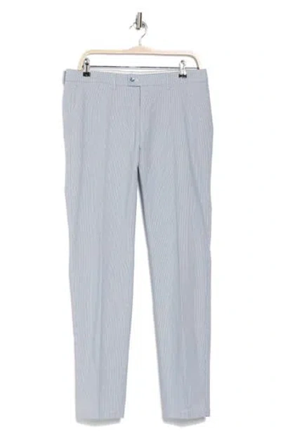 Brax Fey Flat Front Trousers In Sky Blue