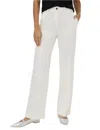 Brax Maine Wide Leg Jersey Palazzo Pants In Off-white In White