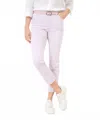 Brax Mary S Ultraligh Tfive Pocket Pants In Soft Purple In White