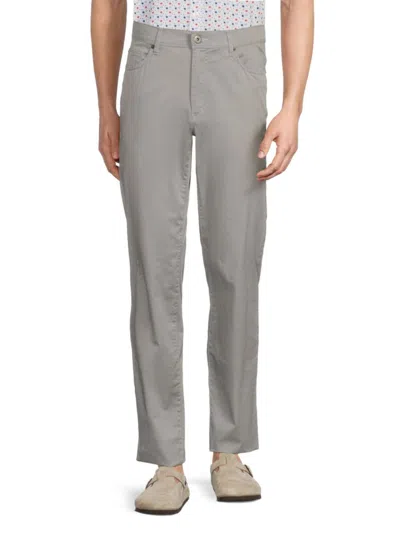 Brax Men's Cadizu Straight-leg Pants In Silver