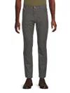 Brax Men's Chuck Houndstooth Flat Front Pants In Graphite