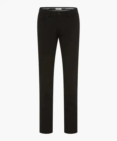 Brax Men's Chuck J Hi Flex Jersey 5-pocket Pants In Black In Multi