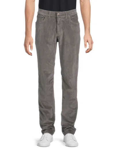 Brax Men's Chuck Modern Fit Corduroy Pants In Silver
