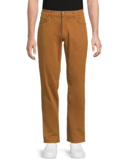 Brax Men's Cooper Fancy Marathon Twill Jeans In Curry