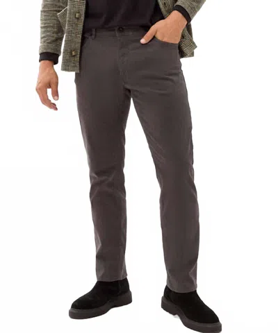 Brax Men's Cooper Marathon 2-tone Jeans In Graphite In Gray