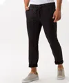 Brax Men's J-tech Drawstring Jogger In Black