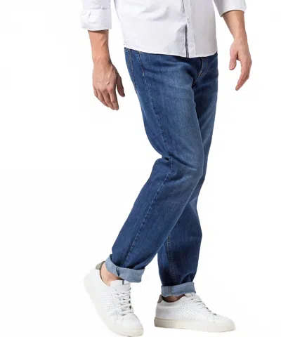 Brax Men's Masterpiece Five-pocket Jeans - Regular In Regular Blue Used