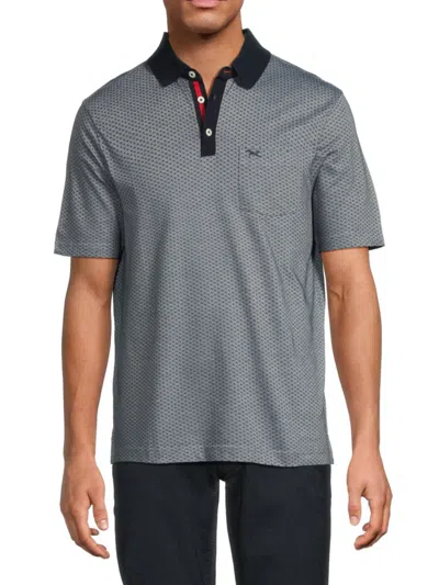 Brax Men's Pieter Pattern Logo Polo In Ocean