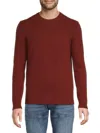 Brax Men's Rick Wool Blend Sweater In Burned Red