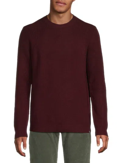 Brax Men's Rick Wool Blend Sweater In Wine