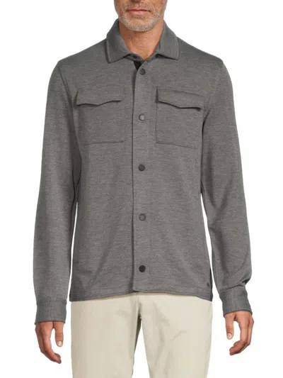 Brax Men's Santiago Spread Collar Jacket In Cliff