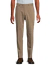 Brax Men's Virgin Wool Blend Flat Front Pants In Light Brown