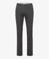 Brax Men's Woolook Houndstooth Chuck Five Pocket Trousers In Graphite In Pink