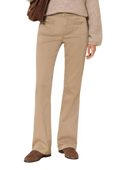 Brax Shakira Slim Bootcut Pant In Taupe In Gray