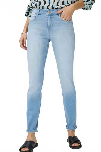 Brax Shakira Slim Fit Jeans In Bleached Blue In Multi