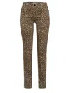 Brax Women's Shakira Print Jean In Olive In Green