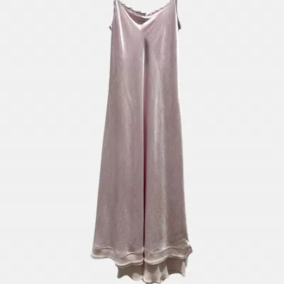 Brazeau Tricot Women's Classic Layered Slip-reversible Dress In Whisper In Purple