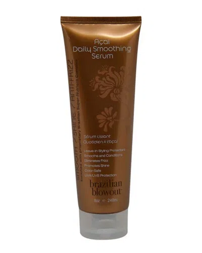Brazilian Blowout 8oz Acai Daily Smoothing Serum In Transparent