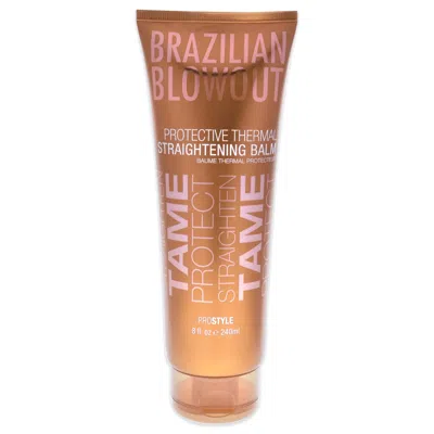 Brazilian Blowout Acai Protective Thermal Straightening Balm By  For Unisex - 8 oz Balm In White