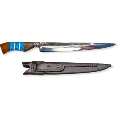 Brazilian Flame 10'' Chef's Knife In Luxor Blue