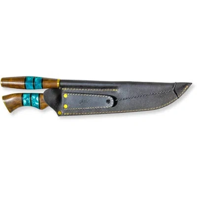 Brazilian Flame 10'' Chef's Knife In Black