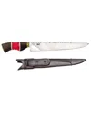 Brazilian Flame 10in Traditional Line Knife With Wooden Handle