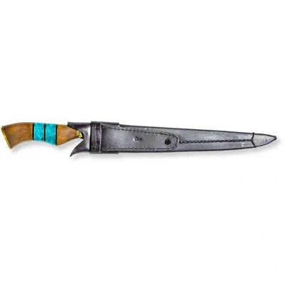 Brazilian Flame 12'' Chef's Knife In Green