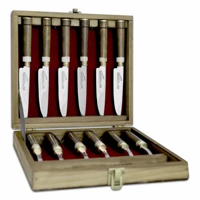 Brazilian Flame Treasure Royal Ark 12 Piece Carving Set