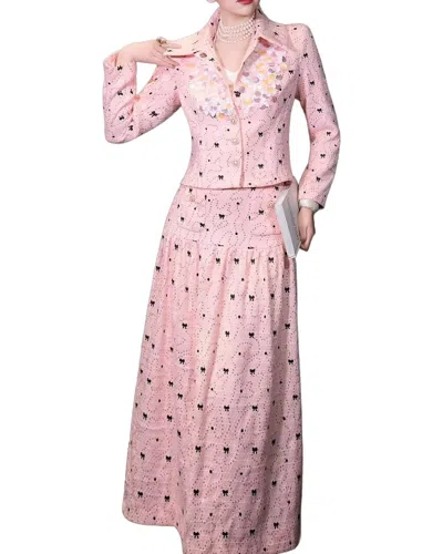 Brc By Burryco 2pc Shirt & Skirt Set In Yellow