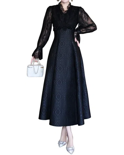 Brc By Burryco Maxi Dress In Black