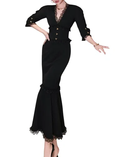 Brc By Burryco Maxi Dress In Black