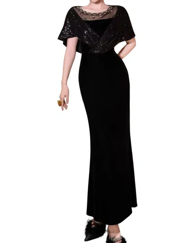 Brc By Burryco Maxi Dress In Black