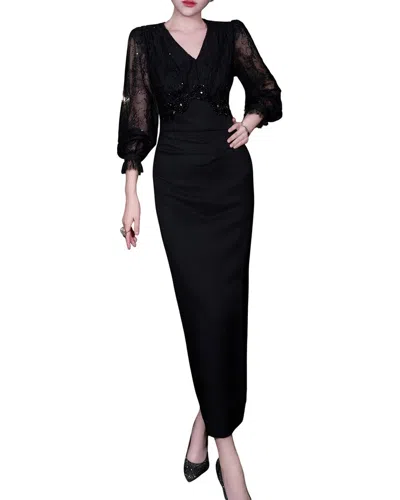 Brc By Burryco Maxi Dress In Black