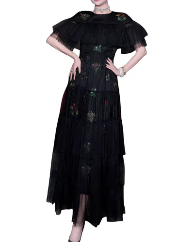 Brc By Burryco Maxi Dress In Black