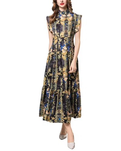 Brc By Burryco Maxi Dress In Black