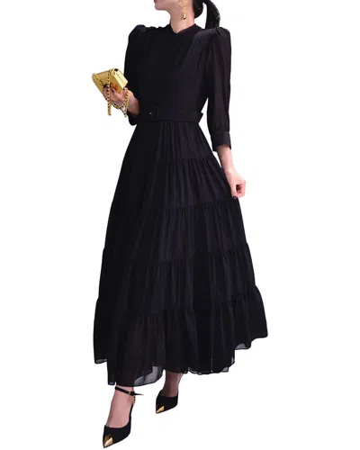 Brc By Burryco Maxi Dress In Black