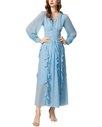 Brc By Burryco Maxi Dress In Blue