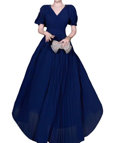 Brc By Burryco Maxi Dress In Blue