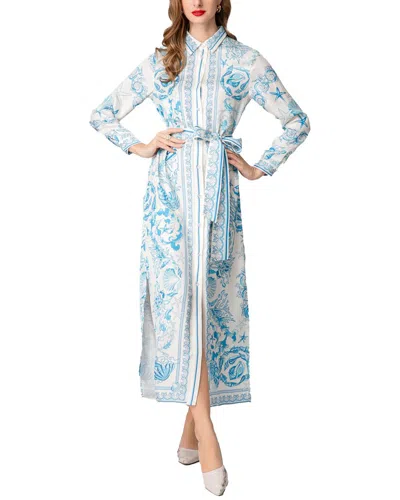 Brc By Burryco Maxi Dress In Blue
