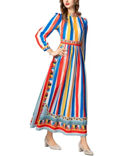 Brc By Burryco Maxi Dress In Multi