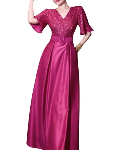 Brc By Burryco Maxi Dress In Purple