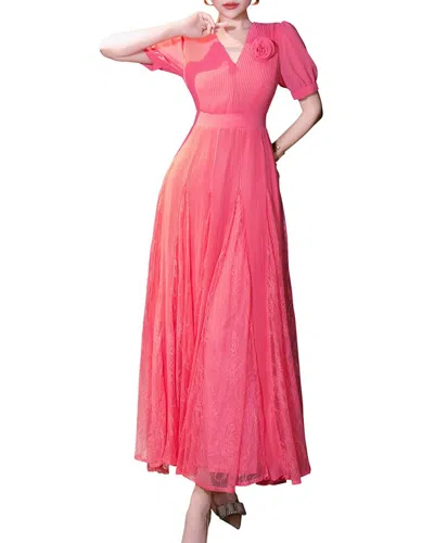 Brc By Burryco Maxi Dress In Pink