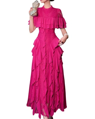 Brc By Burryco Maxi Dress In Pink