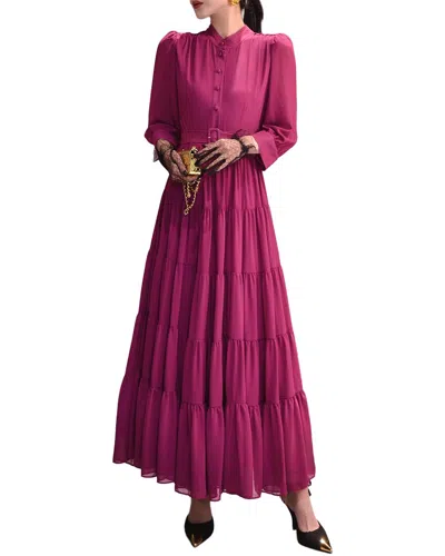 Brc By Burryco Maxi Dress In Purple